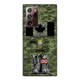 Personalized Canadian Army Camo Phone Case Printed QTDT3003