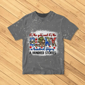 Personalized It's The Guts And It's The Glory A Hundred Stripes A Hundred Stories 3D TShirt Printed HTHTB3105