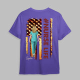Personalized Nurse Life Gift For Nurses T-shirt Printed MTHPN0206