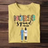 Personalized Nurse Squad Gift For Nurses T-shirt Printed HTHPN2305