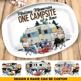 Personalized You & Me We Got This Couple Camping Resin Platter Printed PNHQ0606