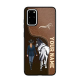 Personalized Horse Girl Horse Lovers Gift Phonecase Teacher Gifts Printed MTHTB1006