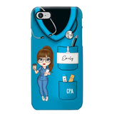 Personalized Nurse with Name Gift For Nurse Phonecase Printed MTHTB1506