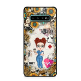 Personalized Nurse Life with Name Gift For Nurse Phonecase Printed 23JUN-PTN1606