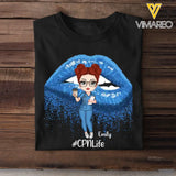 Personalized Nurse Chibi On Glitter Sexy Lips Gifts For Nurse 2D Printed Tshirt