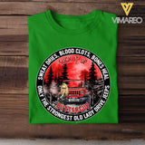 Personalized Jeep Girl Sweat Dries Blood Clots Bones Heal Only The Strongest Old Lady Drive Jeeps T-shirt Printed MTPD1907