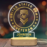 Personalized US LED Night Light Acrylic LED Lamp Printed Jul202312