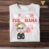 Personalized Fur Mama, Cat lover, Dog lover Tshirt Printed QTHQ1504