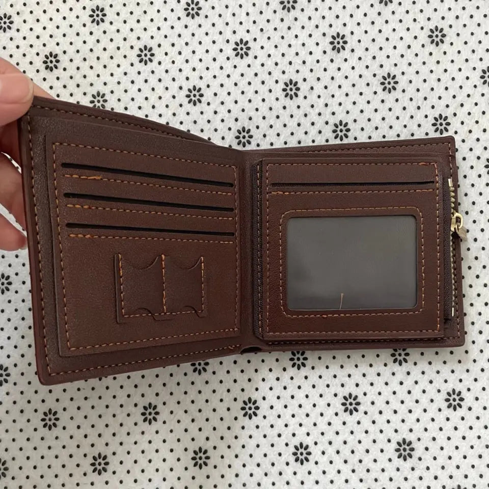 Personalized German Armed Force Leather Wallet QTPD23206