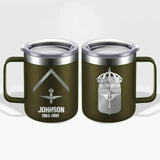 Personalized Swedish Armed Forces With Name And Year Laser Handle Cup Printed 2023212KVH
