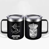 Personalized Swedish Armed Forces With Name And Year Laser Handle Cup Printed 2023212KVH