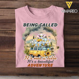 Personalized Being Called Grandma It's Not A Title It's A Beautiful Adventure Elephants & Kid Names T-shirt Printed MTHN23168