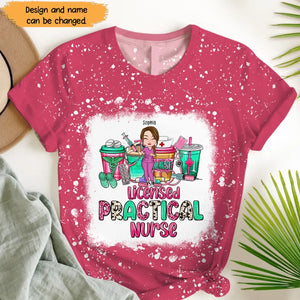 Personalzied Licensed Practical Nurse Gift for Nurse 3D T-shirt Printed HTHHN23368