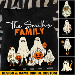 Personalized The Smith's Family Halloween Gift T-shirt Printed HTHHN23420