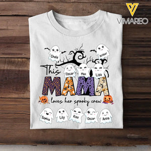 Personalized This Mama Loves Her Spooky Crew T-shirt Printed HTHHN23457