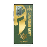 Personalized Canadian Armed Force Phone Case Printed QTKH458