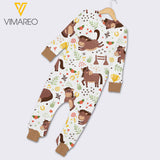 Horse Baby Romper FHUES7