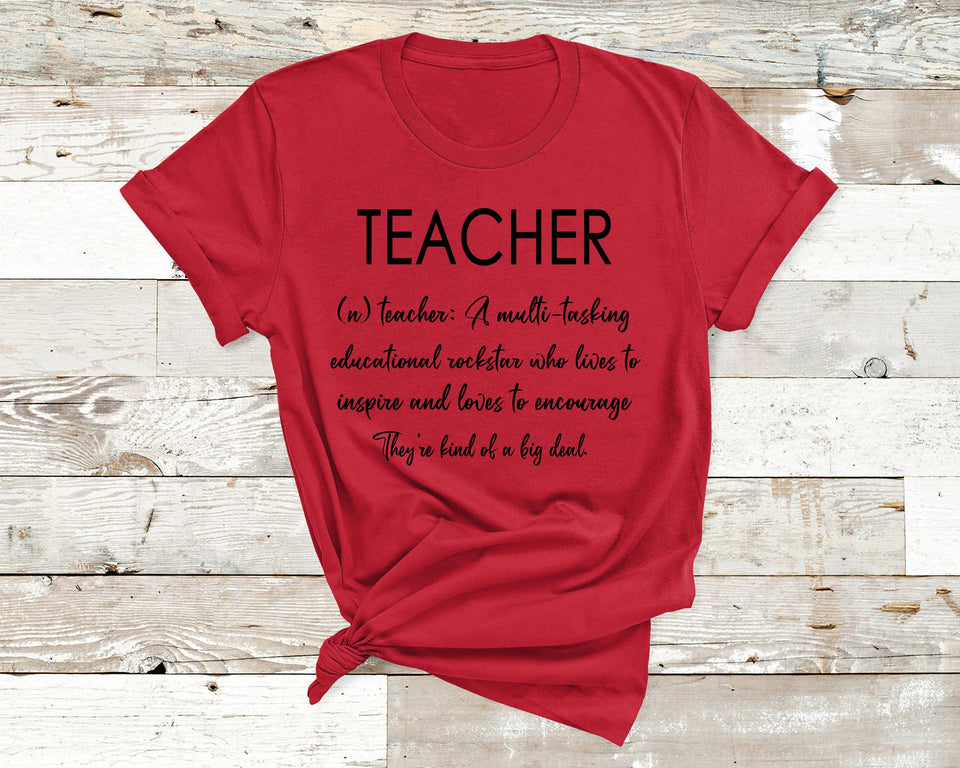 TEACHER (n) teacher: A multitasking
