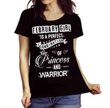February Girl Is Perfect Combination Of Princess And Warrior