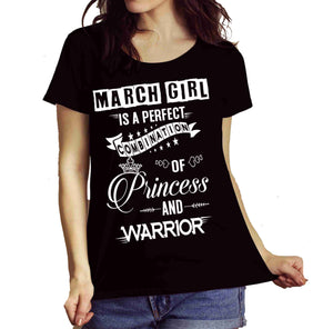 March Girl Is Perfect Combination Of Princess And Warrior