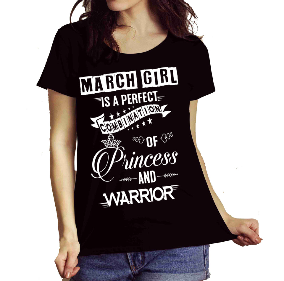 March Girl Is Perfect Combination Of Princess And Warrior