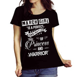 March Girl Is Perfect Combination Of Princess And Warrior