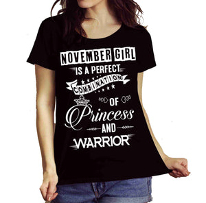 November Girl Is Perfect Combination Of Princess And Warrior