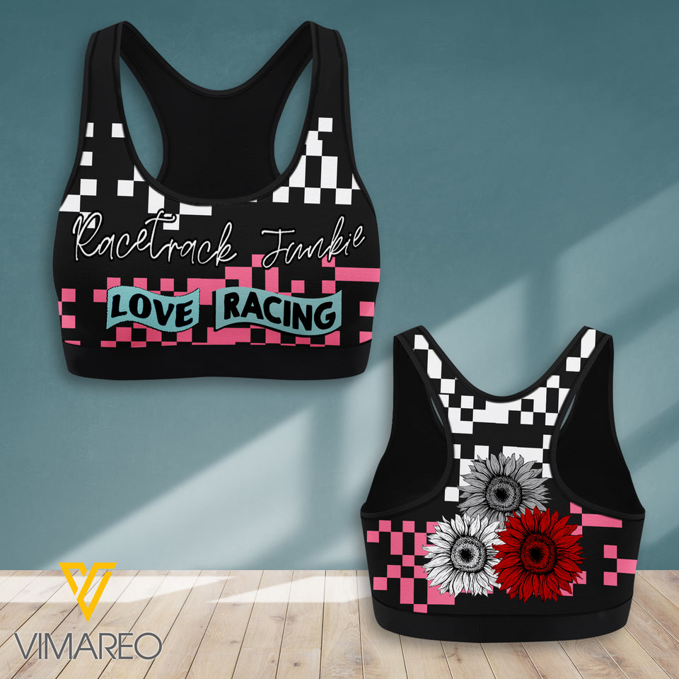 RACETRACK LOVE RACING SPORT BRA/LEGGING