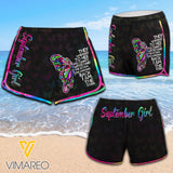 September Girl Women Beach Short Printed JUE-MA23