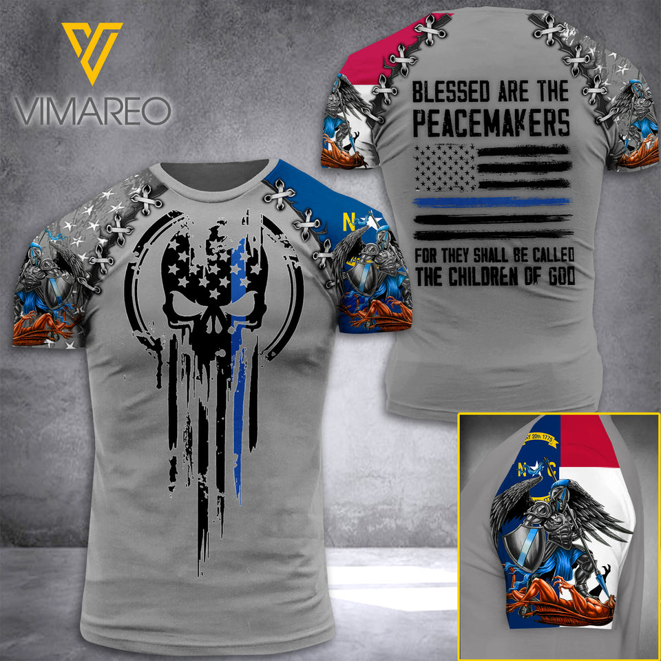 NORTH CAROLINA PEACEMAKERS TSHIRT 3D PRINTED JUL-NL29