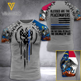 NORTH CAROLINA PEACEMAKERS TSHIRT 3D PRINTED JUL-NL29