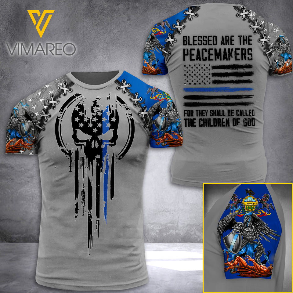 PENNSYLVANIA PEACEMAKERS TSHIRT 3D PRINTED JUL-NL29