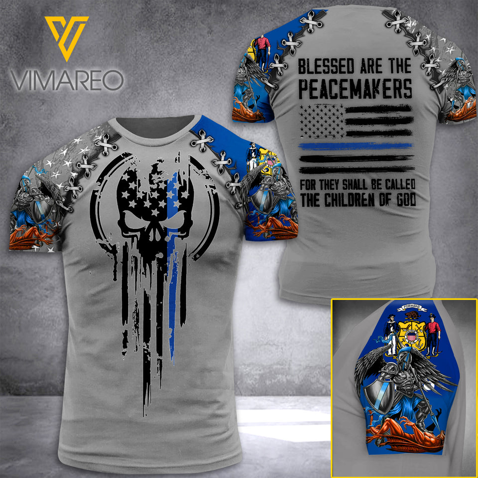 WISCONSIN PEACEMAKERS TSHIRT 3D PRINTED JUL-NL29
