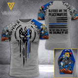 WISCONSIN PEACEMAKERS TSHIRT 3D PRINTED JUL-NL29