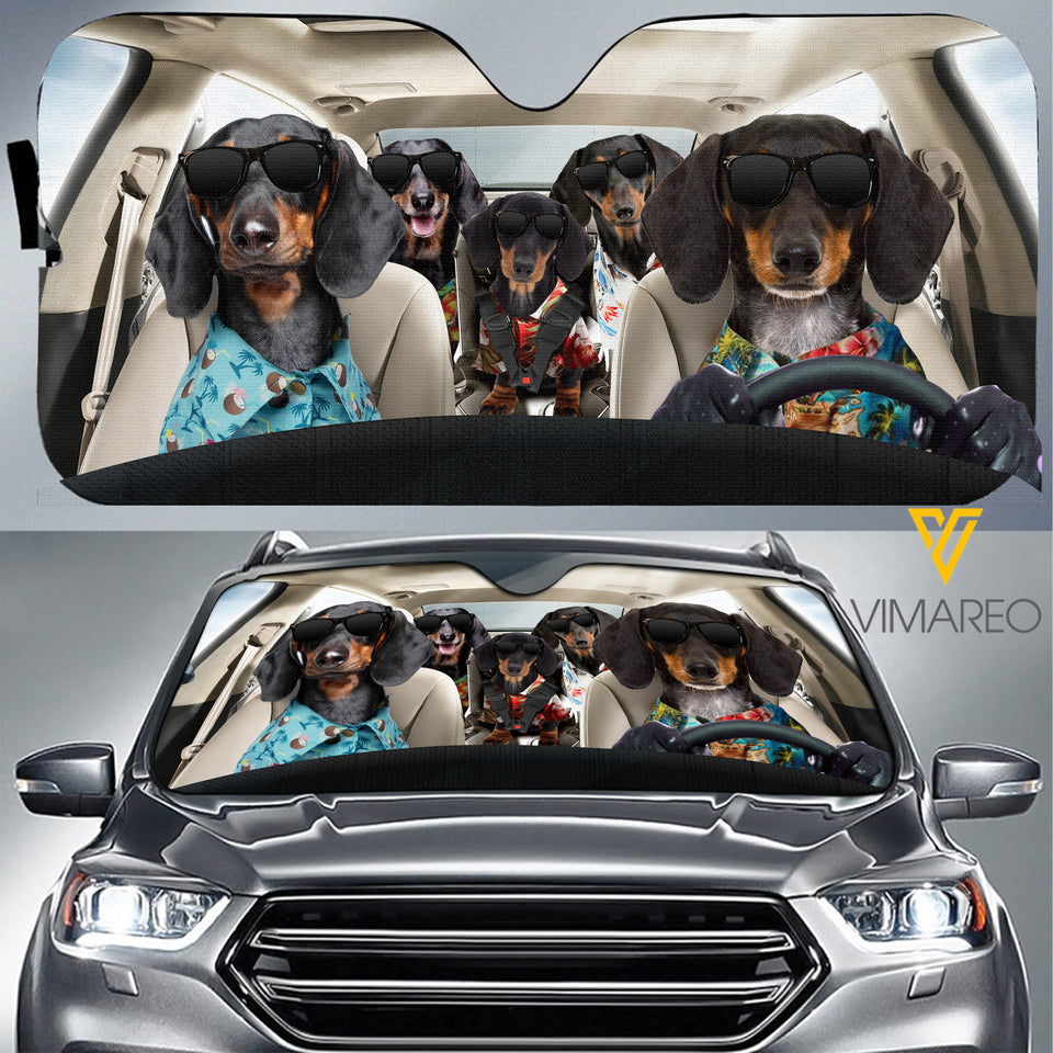 Dachshund Dog Carshade AUG-MA11