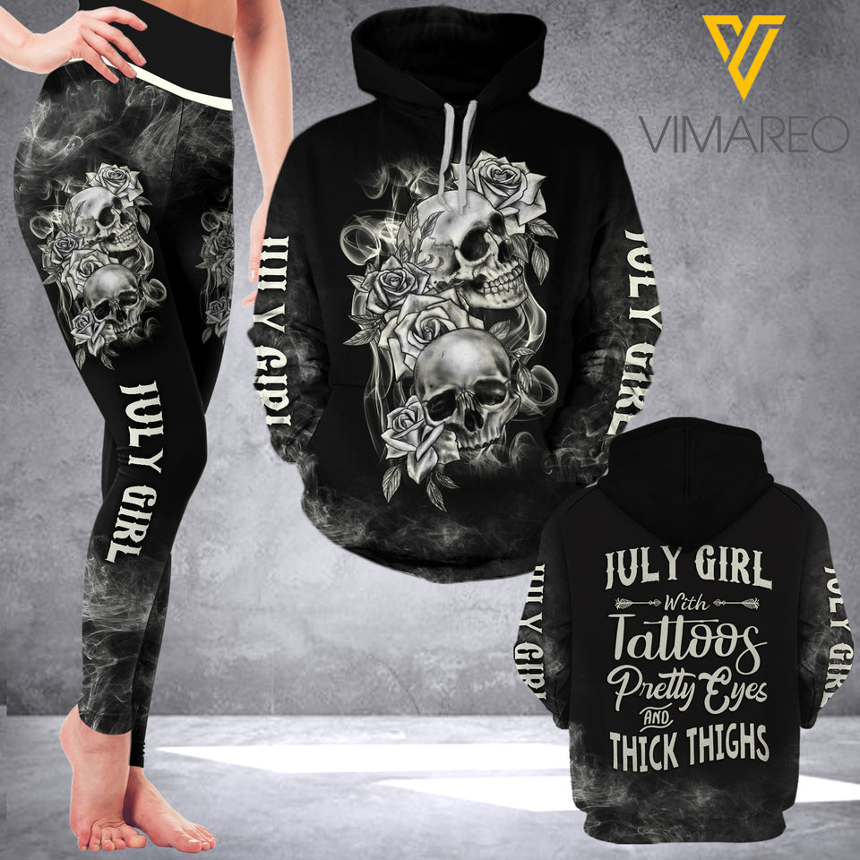 VMVH JULY girl combo hoodie+legging 3d all print 0903 TMA