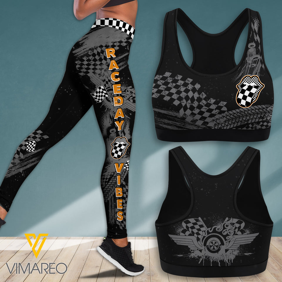 RACEDAY VIBES RACING GIRL SPORT BRA/LEGGING
