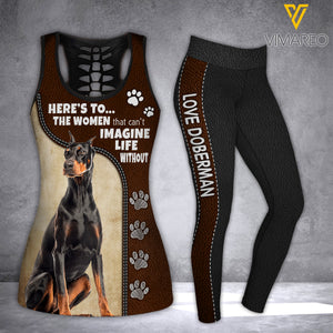 DOBERMAN DOG TANK+LEGGING 3D PRINTED