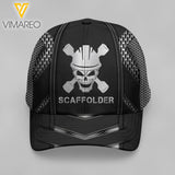 PERSONALIZED SCAFFOLDER PEAKED CAP 3D LC
