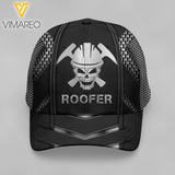 PERSONALIZED ROOFER PEAKED CAP 3D LC
