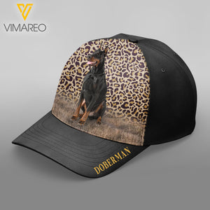 MH DOBERMAN DOG Peaked cap 3D MH-MD11
