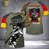 Customized German Soldier 3D Printed Combat Shirt EZNMQ110621
