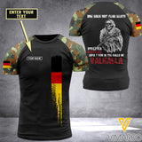 Customized German Soldier 3D Printed Combat Shirt EZMQ154