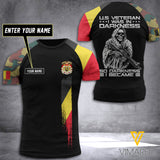 Customized Belgian Darkness Soldier3D Printed Combat Shirt EZMQ200521