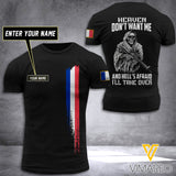 Customized French Soldier 3D Printed Combat Shirt EZMQ290621