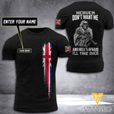 Customized British Soldier 3D Printed Combat Shirt EZMQ290621