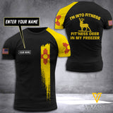 Customized New Mexico Hunter 3D Printed Combat Shirt EZMQ0207