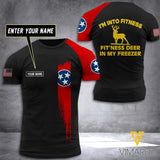 Customized Tennessee Hunter 3D Printed Combat Shirt EZMQ0207