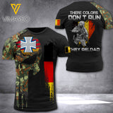 GERMAN CAMO TSHIRT 3D PRINTED ZM