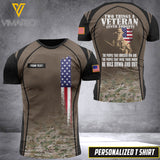 Customized US Soldier 3D Printed Combat Shirt EZMQ030621